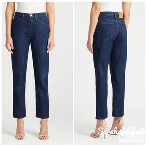 NWT Frame Le Italien Straight Jean in Vintage Blue 24